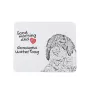 Romagna Water Dog, Lagotto Romagnolo - mouse pad with print, personalized dog-themed mouse pad, unique gadget for an office worker by Art-Dog brand