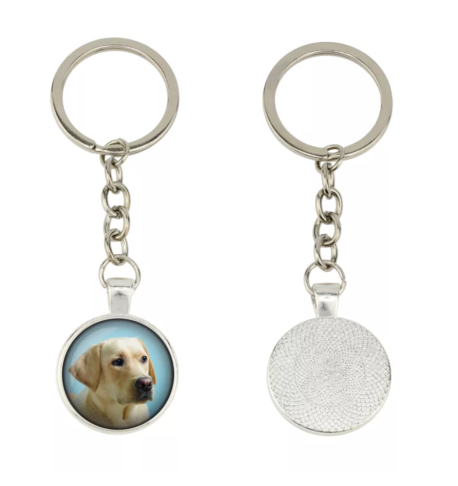 Labrador Retriever, retriever du Labrador I - porte-clés dans une boîte, photo personnelle, porte-clés de la marque Art-Dog
