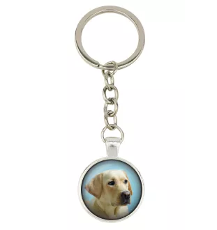 Labrador Retriever, retriever du Labrador I - porte-clés dans une boîte, photo personnelle, porte-clés de la marque Art-Dog