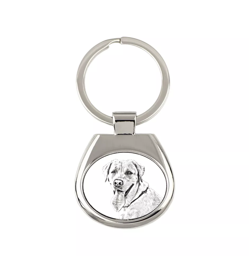 Labrador Retriever, retriever du Labrador I - porte-clés avec chien, porte-clés imprimé, breloque personnalisée de la marque Art-Dog