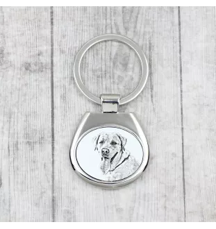 Labrador Retriever I - Schlüsselanhänger mit Hund, Anhänger mit Aufdruck, personalisierter Anhänger der Marke Art-Dog