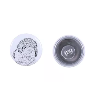 Lagotto Romagnolo kolczyki z psem mały Art-Dog