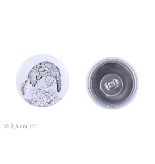 Romagna Water Dog, Lagotto Romagnolo - unique dog earrings, your pet on a keychain, Art-Dog's own brand