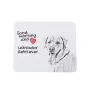 Labrador Retriever I - mouse pad with print, personalized dog-themed mouse pad, unique gadget for an office worker by Art-Dog brand