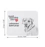 Labrador Retriever I - Mauspad mit Druck, personalisiertes Mauspad mit Hund, einzigartiges Gadget für Büroangestellte von Art-Dog.