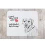 Labrador Retriever I - mouse pad with print, personalized dog-themed mouse pad, unique gadget for an office worker by Art-Dog brand