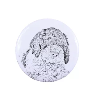 Romagna Water Dog, Lagotto Romagnolo - women's jewelry with a dog portrait, handmade product, possibility to add your own photo, Art-Dog brand