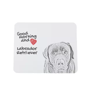 Labrador Retriever, retriever du Labrador - tapis de souris personnalisé avec impression, tapis de souris personnalisé avec chien, accessoire unique pour employé de bureau de la marque Art-Dog