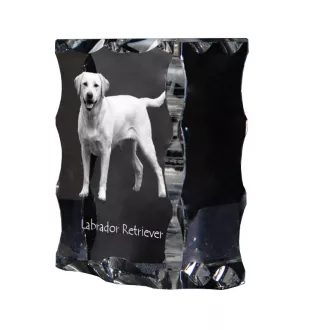 Labrador Retriever I ramka kryształowa z psem Art-Dog