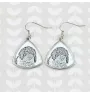 Chien d'eau romagnol, Lagotto Romagnolo - boucles d'oreilles avec chien, boucles d'oreilles pendantes avec photo, bijoux personnalisés avec impression de la marque Art-Dog