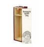 Romagna Water Dog, Lagotto Romagnolo - wine box with a dog, alcohol box with graphics, personalized gift box from the Art-Dog brand