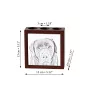 Labrador Retriever - pen holder with a dog, desk organizer with a print, personalized desk decoration from the Art-Dog brand.