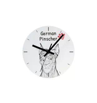 Labrador Retriever I - Wanduhr mit Hund, Regal Uhr mit Druck, personalisierte Hausdekoration von Art-Dog.