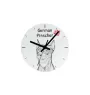 Labrador Retriever I - wall clock with a dog, shelf clock with a print, personalized home decoration from the Art-Dog brand