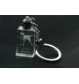 Labrador Retriever I - Crystal key ring with dog photo, illuminated key ring, unique gift by Art-Dog brand