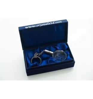 Labrador Retriever I - Anhänger mit einem Foto eines Hundes, Schlüsselanhänger aus Kristall in einer Geschenkbox, ein einzigartiges Geschenk von Art-Dog