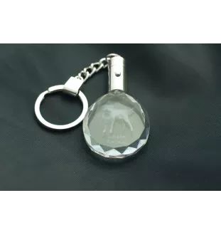 Labrador Retriever, retriever du Labrador I - pendentif avec une photo de chien, porte-clés en cristal dans une boîte cadeau, un cadeau unique par Art-Dog