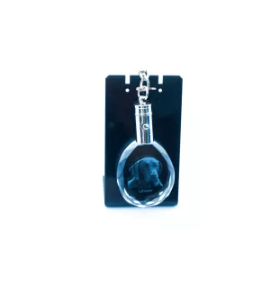 Labrador Retriever, retriever du Labrador - pendentif avec une photo de chien, porte-clés en cristal dans une boîte cadeau, un cadeau unique par Art-Dog