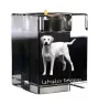 Labrador Retriever I - Kerzenhalter mit Hundefoto, Teelichthalter aus Kristall, personalisiertes Geschenk der Marke Art-Dog