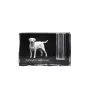 Labrador Retriever I - Pen stand, crystal organiser with dog photo, unique desk decoration by Art-Dog brand