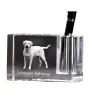 Labrador Retriever, retriever du Labrador I - Porte-stylos, organiseur en cristal avec photo de chien, décoration de bureau unique par la marque Art-Dog