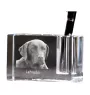 Labrador Retriever penholder kryształowy z psem Art-Dog