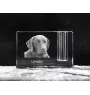 Labrador Retriever penholder kryształowy z psem Art-Dog