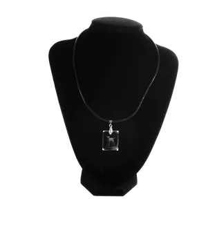 Labrador Retriever I - Crystal dog pendant, photo necklace, unique jewellery by Art-Dog