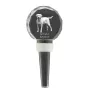 Labrador Retriever I - Crystal bottle stopper, unique wine stopper with photo, personalised gift for sommelier by Art-Dog brand