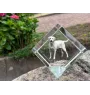 Labrador Retriever I - Kristallwürfel mit Bild, Pferdebild im Kristall, sechseckiger Papierclip der Marke Art-Dog