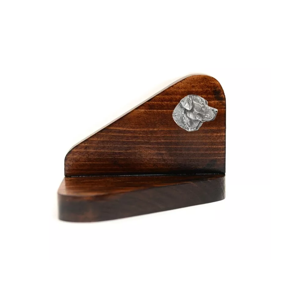Labrador Retriever - wooden candle holder with a dog, tealight holder, a memorial place for a dog by Art-Dog brand