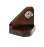 Labrador Retriever, retriever du Labrador - bougeoir en bois avec un chien, support pour bougie chauffe-plat, lieu de mémoire pour chien de la marque Art-Dog