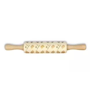 Labrador Retriever - small rolling pin with a dog pattern, a rolling pin for children's dough, decorating ceramic clay by Art-Dog brand