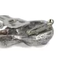 Labrador Retriever - brooch with a clip, holder for a start number, silver-plated dog show pin from the Art-Dog brand