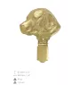 Labrador Retriever, retriever du Labrador - broche avec pince, support doré pour numéro de départ, cadeau pour exposition de chiens de la marque Art-Dog