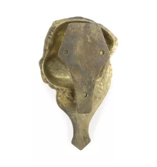 Labrador Retriever, retriever du Labrador - heurtoir de porte en forme de tête de chien, heurtoir en laiton, décoration rétro de porte de la marque Art-Dog