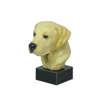 Labrador Retriever I - bemalte Figur, Statue, Skulptur, vom Künstler hergestellt, Marke Art-Dog