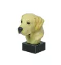 Labrador Retriever, retriever du Labrador I - figurine peinte, statue, sculpture, réalisée par l'artiste, marque Art-Dog
