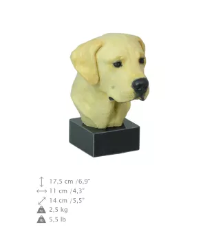 Labrador Retriever I - painted figurine, statue, figure, made by the artist, brand Art-Dog