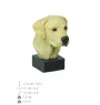 Labrador Retriever I - bemalte Figur, Statue, Skulptur, vom Künstler hergestellt, Marke Art-Dog
