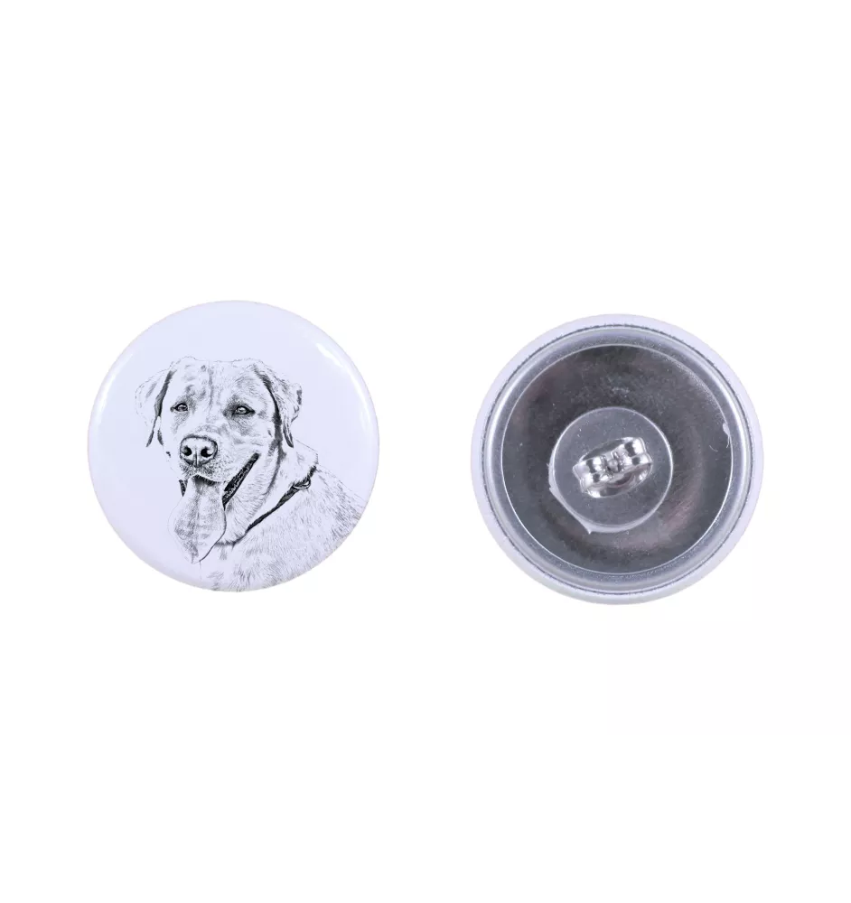 Labrador Retriever I - unique dog earrings, your pet on a keychain, Art-Dog's own brand