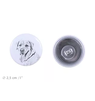 Labrador Retriever I - unique dog earrings, your pet on a keychain, Art-Dog's own brand