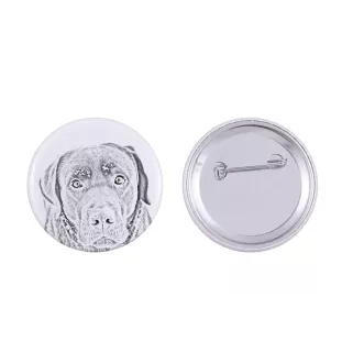 Labrador Retriever, retriever du Labrador - badge avec votre chien, ajoutez votre propre photo, marque Art-Dog