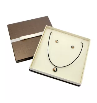 Labrador Retriever, retriever du Labrador - boîte à bijoux avec votre photo, ensemble collier et boucles d'oreilles, produits personnalisés de la marque Art-Dog