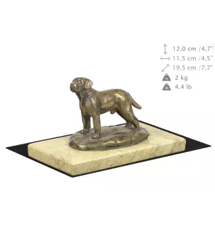 Labrador Retriever - Hundestatue, Hundesilhouettefigur, Trophäe für die Hundeausstellung der Marke Art-Dog