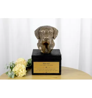 Labrador Retriever urny na pudełku czarne Art-Dog