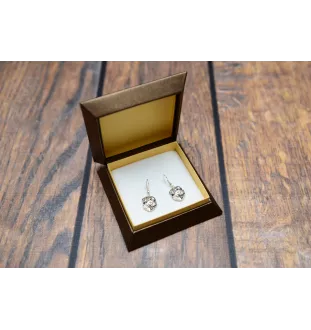 Labrador Retriever - Hängende Ohrringe mit Hunden, entzückender Schmuck für Hunde-Mama, Geschenk für Mädchen von der Marke Art-Dog