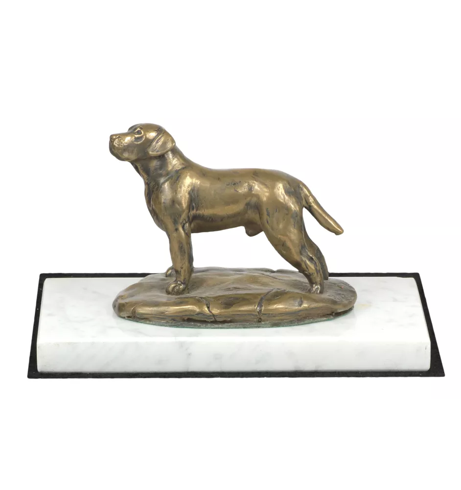 Labrador Retriever statuetka na jasnym kamieniu Art-Dog