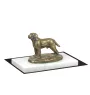 Labrador Retriever, retriever du Labrador - une statuette de chien, une figurine en marbre blanc, un trophée pour l'exposition de chiens de la marque Art-Dog