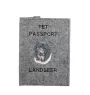 Landseer - Porte passeport pour chien, porte document, cadeau pour le voyageur de la marque Art-Dog